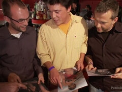 Anaal, Gebondenheid, Dominatie, Vrouw, Openbaar, Straf, Ruw, Bekijker