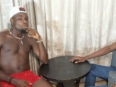 Nigerian BBW wife secretly cheats with a family guest