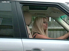 Brooke Lee punches Objects with Range Rover (Car Crush)