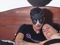 Amatéri, Bbw, Veľký zadok, Kuřba, Brunetka, Macaté, Dospelé, Manželka