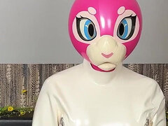 Hunn, Fetisj, Latex, Onani, Orgasme, Alene