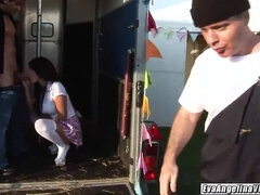 Bitches in a Box - Slutty Surprise at the Local Fair!