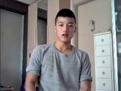 Aziatisch, Grote lul, Homo, Koreaans, Masturbatie, Webcamera