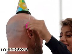 (Ella Knox, Johnny Sins) - obsessed with breasts