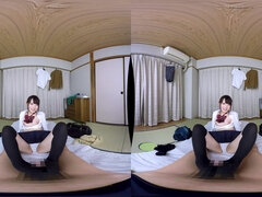 Japanese POV Mesmerizes with Wild Student Passion in Virtual Reality