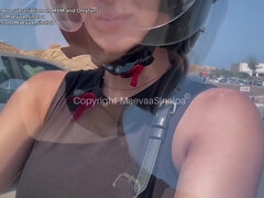 Maevaa Sinaloa In Vlog Corse - My Boyfriend Fucks Me Like A Slut And Cums On My Face