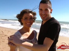 Rumpa, Baben, Brunett, Sperma shot, Hardcore, Naturliga tuttar, Spanking