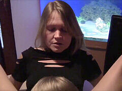 Europeu, Feito em casa, Mãe gostosa, Apertar