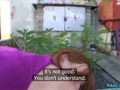 Anal, Sucer une bite, Fait maison, Argent, De plein air, Pov, Public, Rousse roux