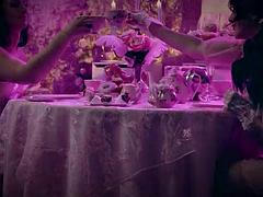 Anal, Barnepige, Blondine, Hårdt, Shemale