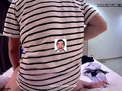 Asiático, Morena, Corridas, Maduro, Estudiante, Adolescente, Tailandés, Uniforme