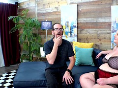 Fat Fuck Frenzy with Cock Hungry Plumper Curvy Mary