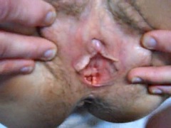 Open pussy close up