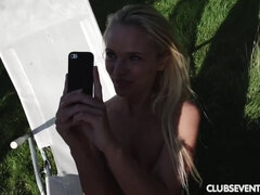 Taking naughty pictures