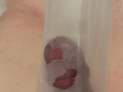 Penis Pump in Barth Than Masturbate