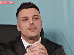 Anális szex, Seggnyalás, Kisbaba, Szőke, Meleg, Iroda, Nőférfi, Tetkó