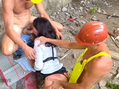 Amatőr, Monumentális dákó, Arcra élvezés, Csoportos kefélés, Csoport, Izmos, Orgia, Uniformis