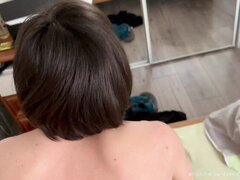 Gros cul, Brunette brune, En levrette, Français, Fait maison, Mère que j'aimerais baiser, Chevaucher, Nénés