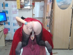 Amatéri, Brunetka, Tvrdé kecy, Európskej, Žena, Homemade, Talianskej, Sólo