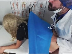 Innocent Teen Fanny Squirting Gets Gyno Exam Fetish By Doctor Licking Ass And Fucking