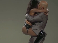 큰 음경, 흑인, 영국인, 유럽인, 힐, 밀프, 소프트코어