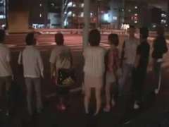 Asiatisch, Blasen, Fingern