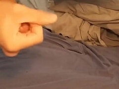 I Haven't Masturbated for Two Weeks Now! the Results Have Happened! Loud Moan, Huge Cum!