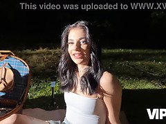 Chloe Heart & Jacob Stone get naughty in an outdoor picnic sexcapade