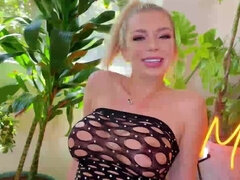 Tussi, Grosse titten, Blondine, Blasen, Lingerie, Pornostars, Pov