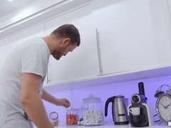 Sweet Kitchen Cutie Hot Sex