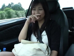 Amateur, Asiático, Mamada, Morena, Coche, Hd, Japonés, Al aire libre