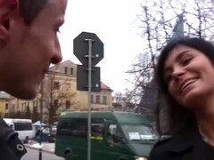 Μελαχροινή, Ηδ, Γλείψιμο, Δημόσιο, Μουνί, Μαθήτρια, Ρουφώντας, Βυζιά