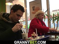 Stor stjärt, Stora tuttar, Morfar farfar, Granny, Enorm, Mogen, Verklighet, Tuttar