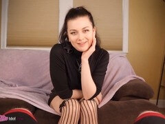 얼굴에, 고딕, 스타킹