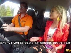Polish Vagina Banged After Lesson 1 - Fake Driving School