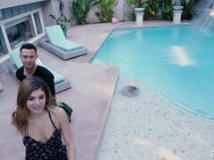 Zadek, Kotě, Stříkání spermatu, Na obličej, Masturbace, Pička, Teenka, Těsné