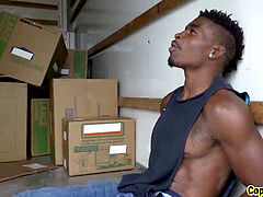 Stor kuk, Svart, Avsugning, Polis, Suger, Trekant