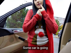 Real pickedup petite babe gets her pussy pounded