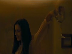 Lily Collins  sexy video