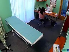 Fake medical center - take a your dress off and take a seat - compilation