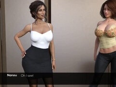 Milf with big ass and big tits shows stepson how to have a good time