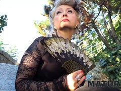 Sucer une bite, Tchèque, En levrette, Hd, Mature, Maîtresse, De plein air, Jarretelles