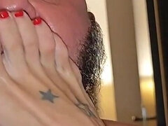 Foot Job and Hardcore Foot Fetish