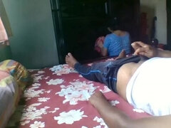 Real Indian Maid Flashing Surprise with Riya and Shipon Homemade Desi