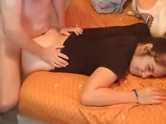 Stepdad Fucks My Teen Pussy and Cums Inside for You
