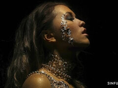 Grosser arsch, Grosser schwanz, Blasen, Braunhaarige, Natürlichen titten, Jungendliche (18+), Titten