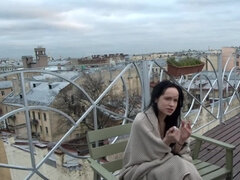 Obciąganie, Brunetka, Twarzowy, Rosyjski, Nastolatki