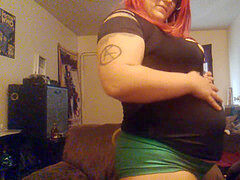 Sai cockslut ginormous Air stomach Inflation