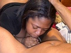 Amateur, Baby sitter, Noire, Sucer une bite, Éjaculation interne, Noir ébène, Adolescente, Pute