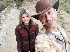 18, Røv, Pik sutte, Naturlige bryster, Udendørs, Mager, Teenager, Bryster